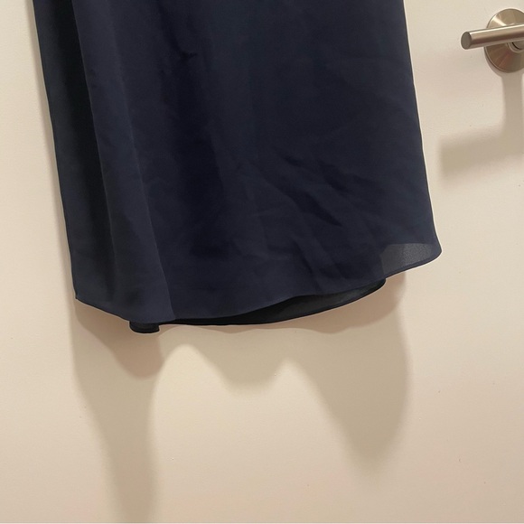 Navy blue slip dress - Aritzia - Picture 5 of 6